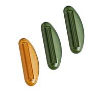 PACKOVE Lot De 3 Presse-tubes De Dentifrice Manuel Compact En Plastique Solide Pour Salle De Bain, Outil Presse-dentifrice Simple, Usage Quotidien Pour Dentifrice, Nettoyant Visage Et Mains