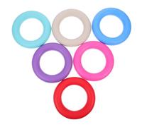 PACKOVE Lot de 6 Boîtes à Bobines en Silicone Souple, Porte-Bobine Multi-Couleurs, Accessoires de Couture Compacts pour Rangement Pratique