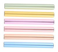 PACKOVE Lot De 6 Capuchons De Stylo À Ongles Pour Manucure Vernis Décoration Capuchons Lumineux LED Stylos Pour Nail Art Accessoires Pour Ongles Manchons En Acrylique