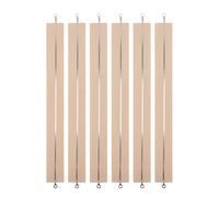 PACKOVE Lot de 6 Fils Chauffants pour Scelleuse 455 Mm, Bandes Chauffantes de Rechange pour Machine à Sceller Paquet Plastiques, Élément de Scellement Haute Température pour Usage Manuel