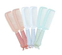 PACKOVE Lot De 6 Peignes À Cheveux Statiques Brosse Douce Design Dessin Animé Pour Filles Garçons Et Filles Étudiants Évitent Les Nœuds Pour Noël Et Anniversaire