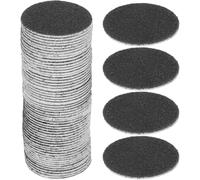 PACKOVE Lot De 60 Disques De Papier De Verre De Remplacement 4.30In Pour Râpe À Pieds Électrique Anti-Callosités Accessoires Jetables Pour Salon Et Usage Familial