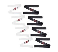 PACKOVE Lot de 8 Bandeaux Japonerie en Polyester Impression Unique et Style Multifonctionnel pour Fêtes Costumées et Entraînement Karaté