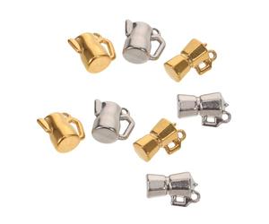 PACKOVE Lot De 8 Breloques En Forme De Trophée Pour Verre À Vin Pour Boucles D'Oreilles Pour La Fabrication De Bijoux Breloques Uniques Pour Bracelets Pendentifs Pour La