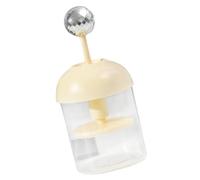 PACKOVE Machine à Mousse Nettoyante Visage Orange Manuel Portable pour Usage Domestique et Voyage Nettoyant Visage Gel Bain Shampoing