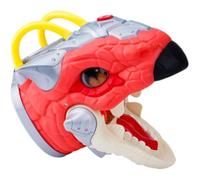 PACKOVE Marionnette à Main Dinosaure, à Main pour Raconter des Histoires, Plastique Rouge, Design Réaliste, pour Écoles et Présents de Fête, Jeu de Rôle pour Garçon et Filles et Adultes