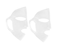 PACKOVE Masque Absorbant en Silicone 2Pcs Couvre-Masque Panda Réutilisable Anti-Évaporation Accessoire de Beauté pour Soins Visage à Domicile