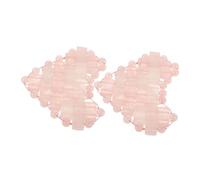 PACKOVE Masque Yeux Forme De Cœur Quartz Outil De Massage Pour Yeux Cache-yeux Pour Dormir Fournitures Esthéticienne