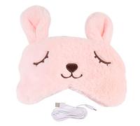 PACKOVE Masque Yeux Nuit Usb Rechargeable Cache-oeil Chaud Anti-fièvre Pour Dormir Chez Soi Ou Voyage