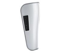 PACKOVE Massageur de Jambes Électrique Blanc avec Fonction Chaleur Appareil Pratique pour Relaxation Musculaire Fatigue et Amélioration Circulation Adapté à Tous Âges