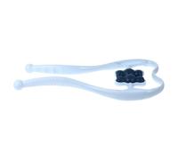 PACKOVE Masseur Cervical Léger Manuel Portable Bleu en Pp et Tpr Rouleaux pour Massage des Points de Déclenchement et Détente du Cou en Milieu Professionnel