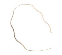 PACKOVE Metal Wave Hair Hoop For Women Elegant Hairband Tidy Stylish Hair Accessory For Everyday And Formal Use