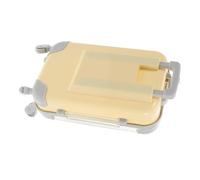 PACKOVE Mini Boîte De Rangement Cosmétique Forme De Valise Organisateur De Faux Et Accessoires De Maquillage Petite Trousse De Voyage Pratique pour Événements Et Sorties