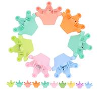 PACKOVE Mini Pinces à Cheveux Pour Filles Lot De 20 Petites Pinces à Griffes Couronne Petites Taille Résine Couleur Unie Accessoires Cheveux Garçon Et Filles