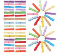 PACKOVE Mini Rouleaux de Papier à Lettres Inscriptibles Colorés 100 Pcs - Parchemins Vierges pour Bouteille à Souhaits, Décorations Vintage Créatives pour Loisirs et Messages