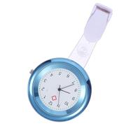 PACKOVE Montre de Poche Infirmière Broche, Chronomètre Intégré, Aiguilles Luminescentes, en Silicone, pour Infirmières et Aides-soignantes, Adaptée au Milieu Hospitalier