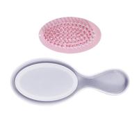 PACKOVE Moule à Peigne en Silicone Antiadhésif 2 Pcs, Kit de Moulage Époxy Diy, Moule Oval pour Fabrication de Peigne Maison, Fournitures de Bricolage pour Artisanat et Résine