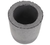 PACKOVE Moule de Fusion Rond en Carbure de Silicium, Creuset Graphite pour Coulée de Métaux, Résistant Haute Température, 1 Pièce, pour Fonderie et Bijouterie