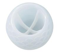 PACKOVE Moule en Silicone Blanc pour Porte-Bougie DIY Facile à Nettoyer Ranger, pour Décor et Loisirs Créatifs