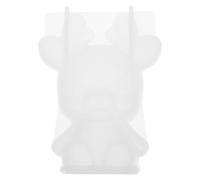 PACKOVE Moule en Silicone Époxy 3d Forme Cerf pour Décoration Intérieure, Résine Diy, Blanc, Facile à Démouler et Nettoyer, Outil Polyvalent pour Moulage Époxy et Artisanat Créatif