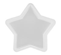 PACKOVE Moule Silicone Étoile Cinq Branches Flexible pour DIY Crafts Résistant Chaleur Facile à Démouler pour Décoration Artisanale et Fabrication Manuelle