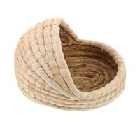 PACKOVE Nid en Paille de Maïs pour Poules, Structure Respirante et Protection des Œufs, Taille Moyenne 28x20x18cm, pour Poulaillers