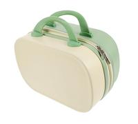 PACKOVE Organisateur Maquillage Portable Rigide Étanche Protection Robuste Pour Femme Valise Cosmétique De Voyage Élégante Couleur Contrastée