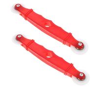 PACKOVE Outil D'enroulement de Moustiquaire 2pcs en Nylon Rouleau Double Tête Concave et Convexe pour Installation et Réparation de Portes et Fenêtres