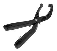 PACKOVE Outil VTT Polyvalent pour Entretien et Serrer Pneus de Vélo, Trousse à Outils pour Vélo en Plastique Noir, pour Réparations en Extérieur et Montagne