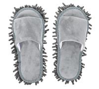 PACKOVE Pantoufles De Nettoyage De Sol 1 Paire De Chaussures De Vadrouille Drôles Pantoufles D'époussetage Vadrouilles En Microfibre Chaussettes De Vadrouille Réutilisables Pour Femmes