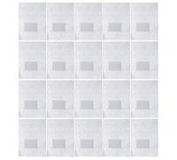 PACKOVE Papier Aluminium pour Dissolvant D’ongles 100 Feuilles Gaufrées, Kit de Lingettes Dissolvantes sans Peluches, Outil de Manucure et Pédicure Professionnel pour Dépose de Gel