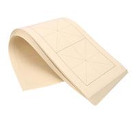 PACKOVE Papier Xuan pour Calligraphie Chinoise 9 Cm Quadrillé en Grille de Riz 4 Cases, 200 Feuilles Demi-cuites pour Entraînement Pinceau, Papeterie D'art Calligraphique pour Débutants