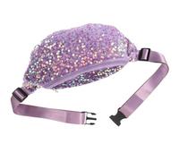 PACKOVE Paquet Bandoulière pour Stocker Quotidien en Sequins pour Femme Pourpre, Léger et Élégant Lors de Toutes Occasions