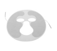 PACKOVE Patchs Électrodes Visage Auto-adhésifs En Tissu Non Tissé 2.0mm, Lot De 10 Pièces, Réutilisables, Compatibles Appareils, Soins Acupuncture Et Massage Facial à Domicile