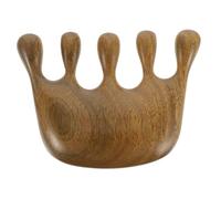 PACKOVE Peigne à Cheveux Bois de Santal Peigne Large Bois pour Massage Outil de Soin Capillaire Naturel pour Adultes et