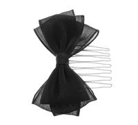 PACKOVE Peigne à Cheveux Décoratif Avec Nœud Accessoire Pour Fille Peigne Torsadé Pour Coiffure Barrette Latérale Pour Cheveux Fins