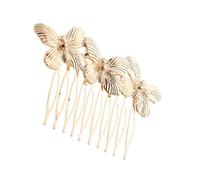 PACKOVE Peigne à Cheveux Pour Coiffage Décoration Poils Animaux Peigne Latéral Pour Femme Clip De Cheveux Accessoire Décoratif Style Vintage