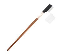 PACKOVE Peigne à Cils en Acier Inoxydable Poignée en Bois 1 Pièce Outil de Maquillage Brosse à Sourcils Séparateur de Cils