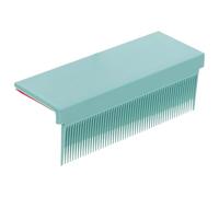 PACKOVE Peigne à Dents Larges en Plastique de Fibre de Carbone Accessoire de Coiffure Salon et Maison Outil de Coiffage pour Cheveux Épais Pratique et Solide