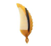 PACKOVE Peigne De Massage Corne De Antistatique Outil Pratique Pour Cheveux Épais Bouclés Et Ondulés Hommes Et Femmes Parfait Pour Toutes Occasions