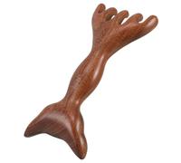 PACKOVE Peigne De Massage En Bois Gua Sha à Double Tête 1 Pièce Petit Outil De Massage Manuel Pour Cuir Chevelu Conçu Pour Femmes Et Portable Soin Des Cheveux