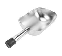 PACKOVE Pelle à Glace Multifonction en Acier Inoxydable, Cuillère Doseuse pour Fruits Secs, Cuillère à Grains de Café, Petite Taille, Ustensile Cuisine Léger pour Glaçons, Farine, Bonbons