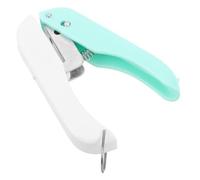 PACKOVE Perforatrice à Papier Manuelle en Métal Trou Rond 4 Mm Mini Perforatrice Simple et Précise pour Cahier, Agenda et Scrapbooking Capacité 80 Feuilles 300 G/m² Compacte et Facile