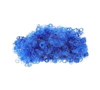 PACKOVE Perruque Afro Bou Bleue pour Adulte Cheveux Synthétiques Souples Déguisement Festival Cosplay Clown Accessoire Disco et Soirée à Thème