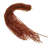 PACKOVE Perruque De Cheveux Mode Postiche Femme Avec Dreadlocks Longues Extensions De Cheveux Aspect Naturel Pour Hommes Et Femmes