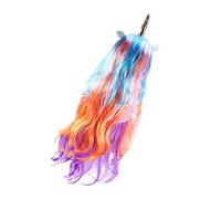 PACKOVE Perruque Longue Et Bouclée Pour Femme Perruque Cosplay Arc-ciel Coiffure Cosplay Fille Avec Coffret Cadeau