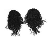 PACKOVE Perruque Ondulée Water Wave Lace Front Cheveux Synthétiques pour Cosplay et Festivals et Confortable