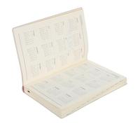 PACKOVE Petit carnet de notes calendrier A5 2027 - Carnet de planification avec calendrier - Planificateur de gestion du pour le travail et les - Rose - Références de date