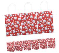 PACKOVE Pièces Tennis Service Bonbon Remercier Toi Faire La Fête Porter De De Tennis Avec Poignées Partie De Tennis 120g De Peau De Vache Blanche