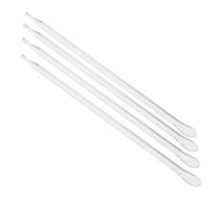 PACKOVE Pince à Épiler pour Paupières 4 Pièces en Verre Poli, Masseur Précis des Glandes de Meibomius, Outil de Soin des Yeux Secs et Massage des Paupières, Usage Professionnel et